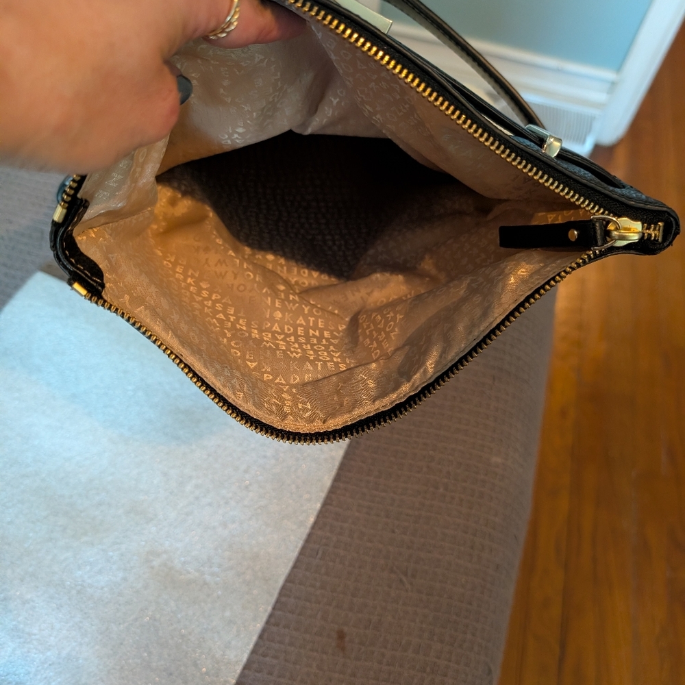 Like New Kate Spade Leather Woven Bag - Picture 14 of 15